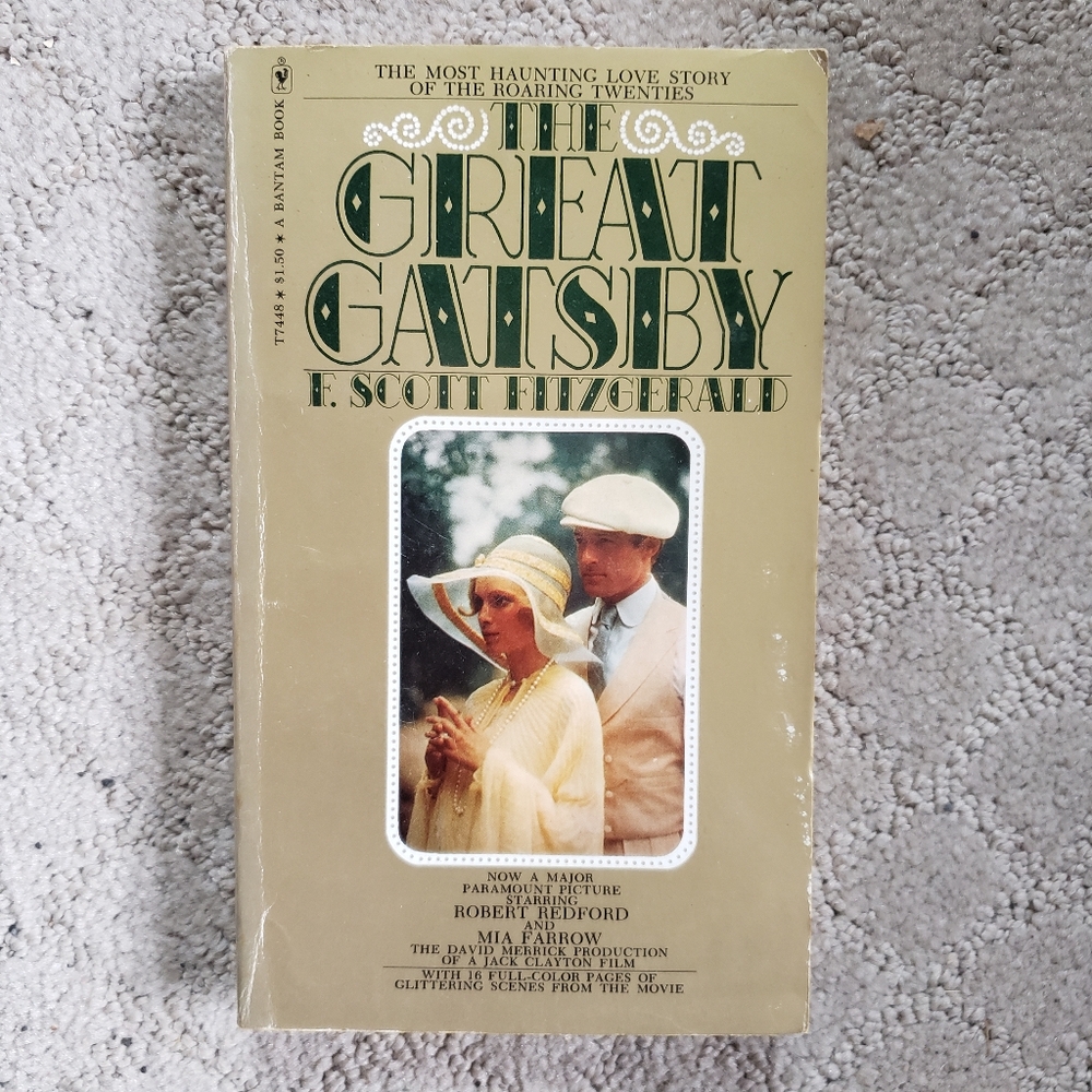The Great Gatsby F. Scott Fitzgerald Vintage Classic Book